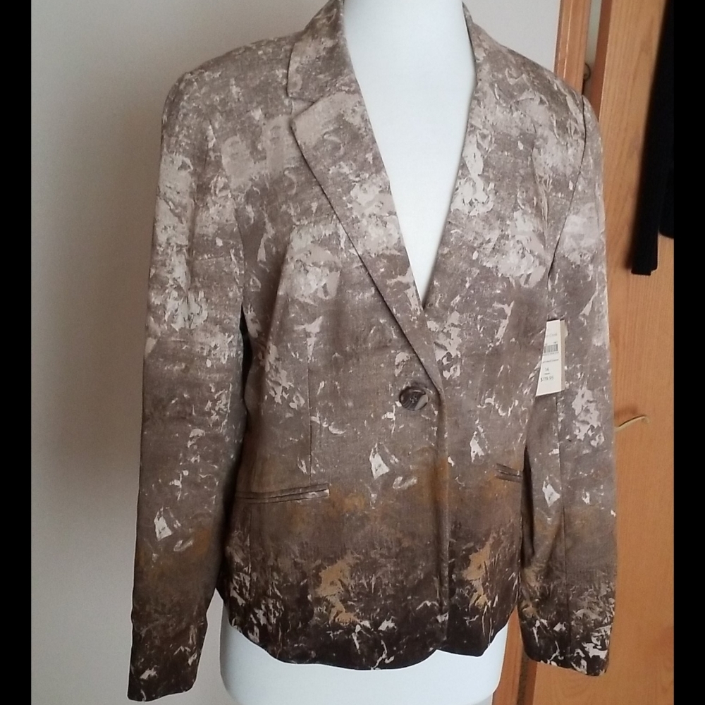 NEW Coldwater Creek Lined Jacket Blazer - Picture 4 of 10
